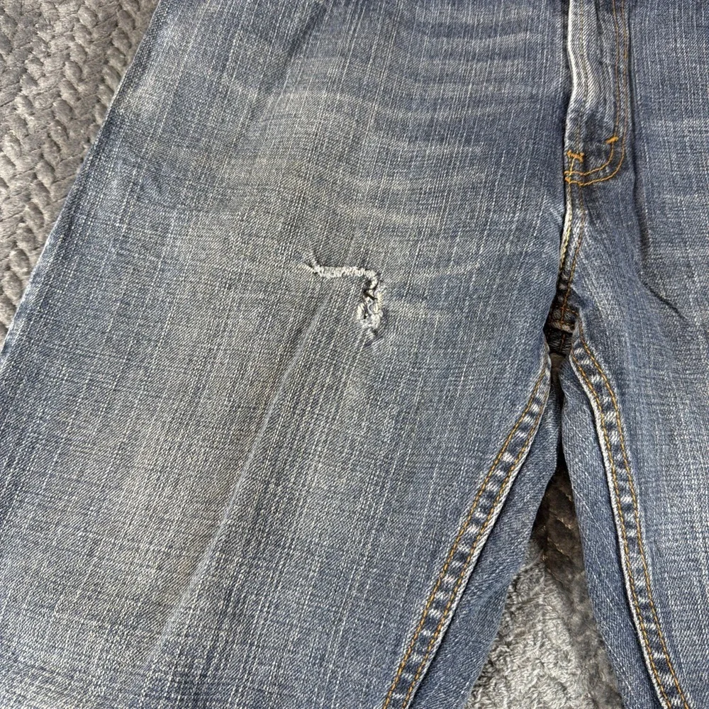 Levis 559 Jeans Mens 33x32 Blue Medium Wash Relaxed Straight Leg‎ Stretch Denim